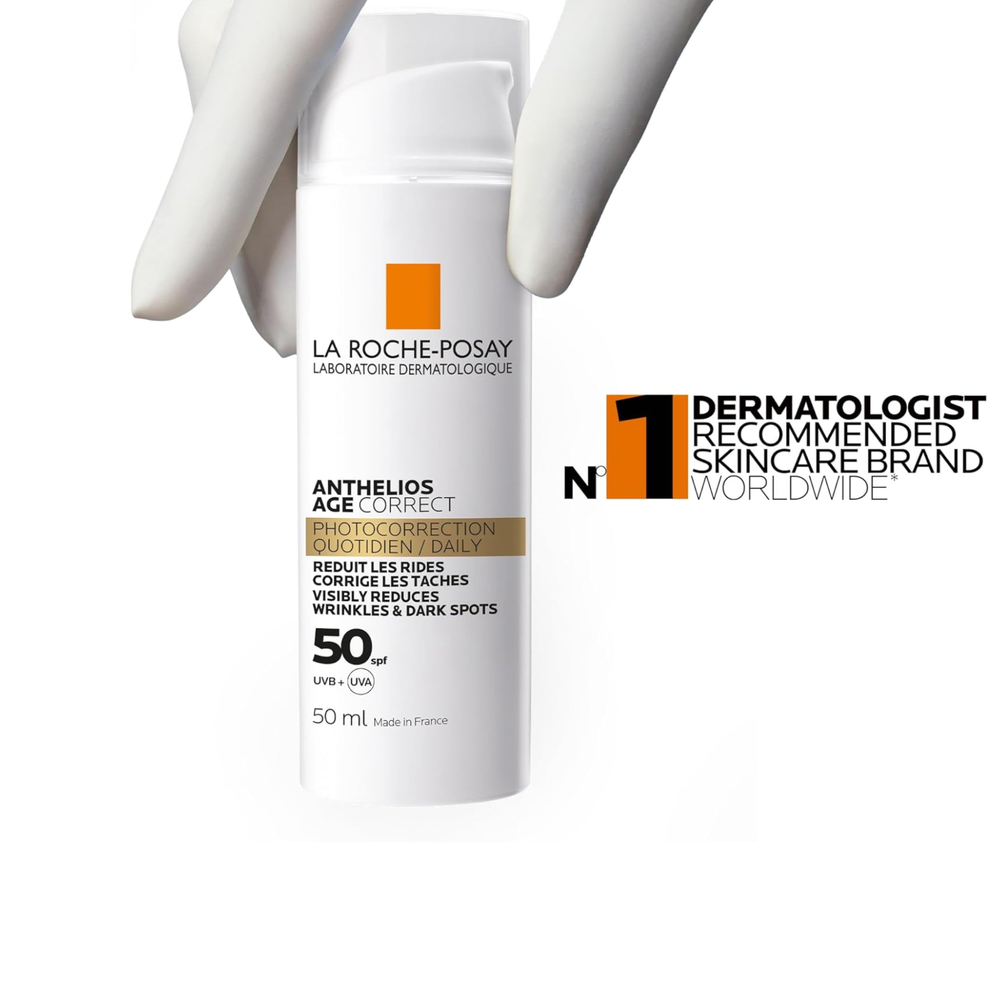 La Roche Posay Moisturizer Anthelios 50ml SPF 50 For Correcting Signs Of Aging SPF 50