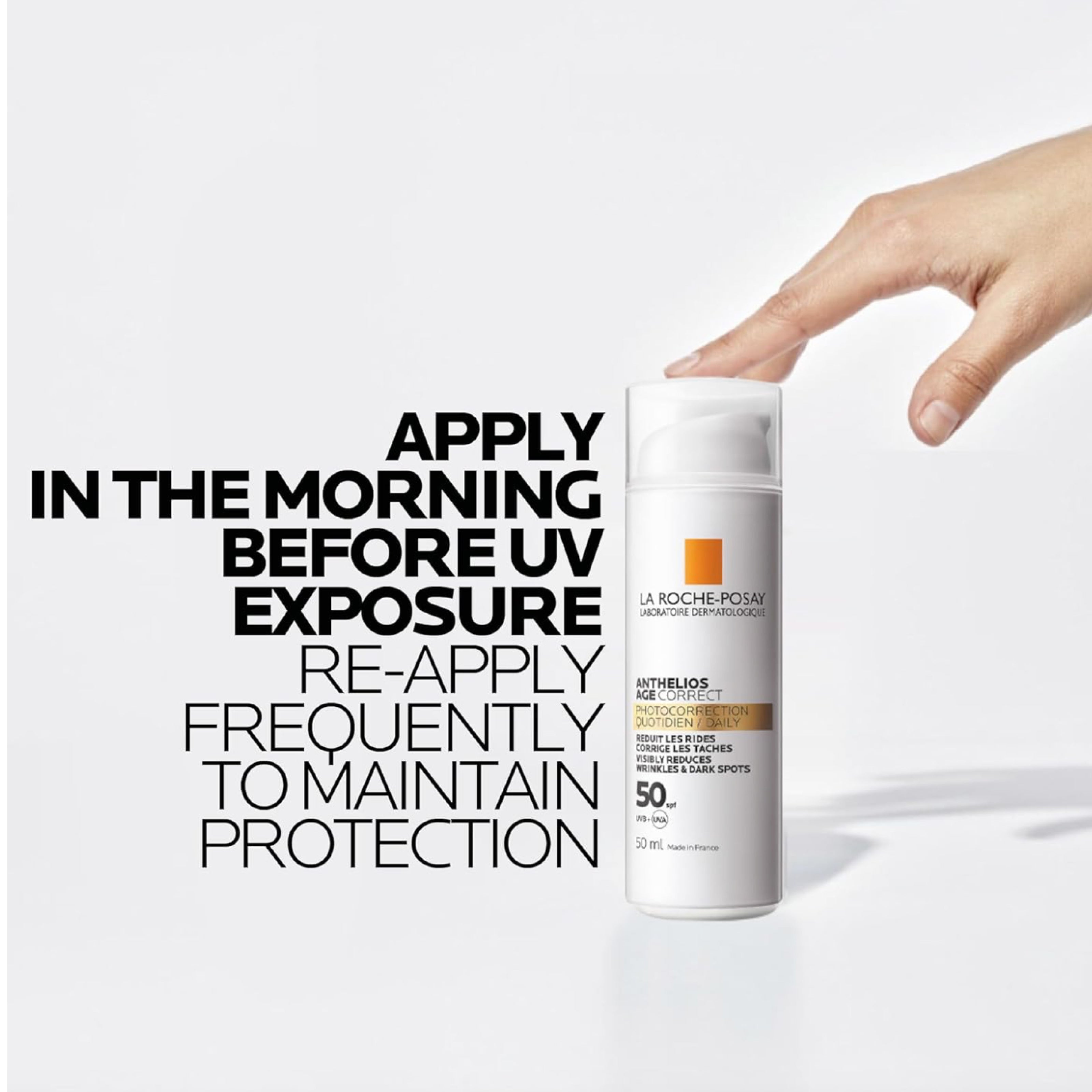 La Roche Posay Moisturizer Anthelios 50ml SPF 50 For Correcting Signs Of Aging SPF 50