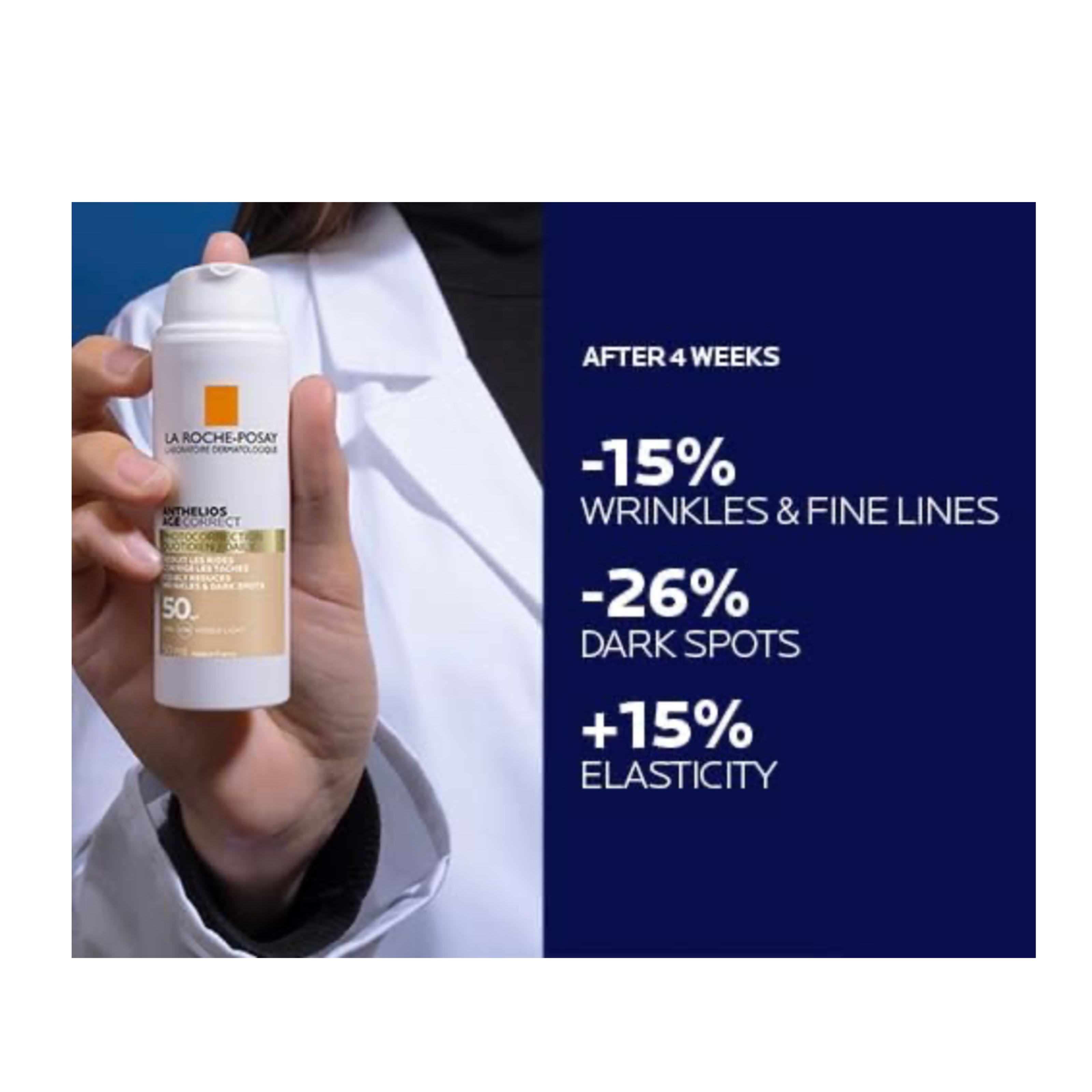 La Roche Posay Moisturizer Anthelios 50ml SPF 50 For Correcting Signs Of Aging SPF 50