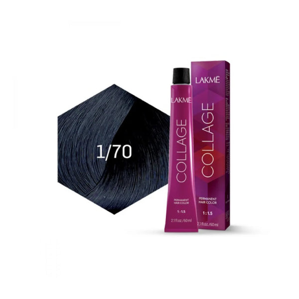 Lakme Lakme Hair Color 60ml Collage 1/70 Bluish Black