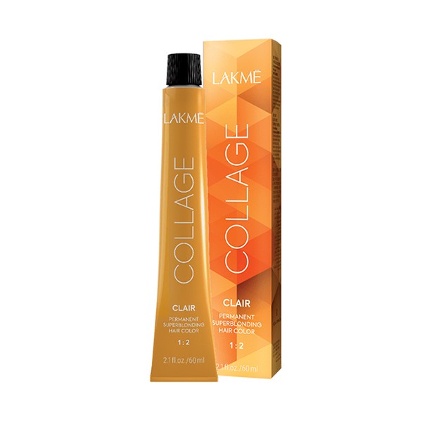 Lakme Lakme Hair Color 60ml Collage 12/10 Light Ash Blonde