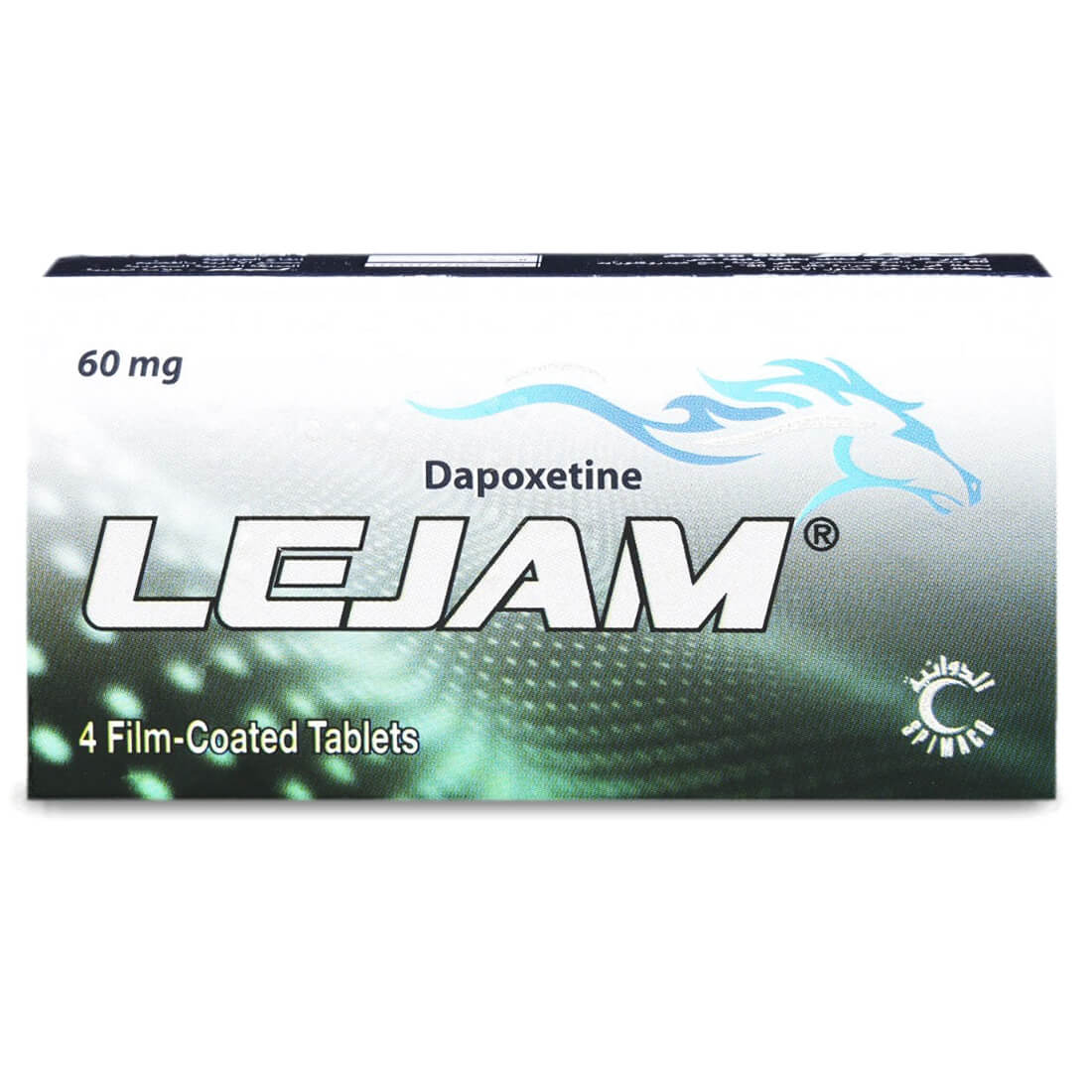 Lejam Dapoxetine 60 mg Tablets – Men’s Performance Timing Support (4 Tablets)