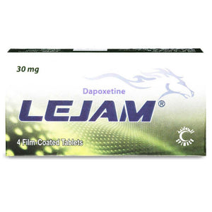 Lejam Dapoxetine 30 mg Tablets – Men’s Performance Timing Support (4 Tablets)