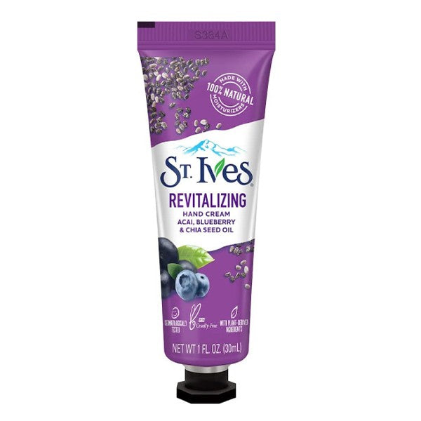 St Ives Hand Cream 30ml With Berries And Chia Seed Oil