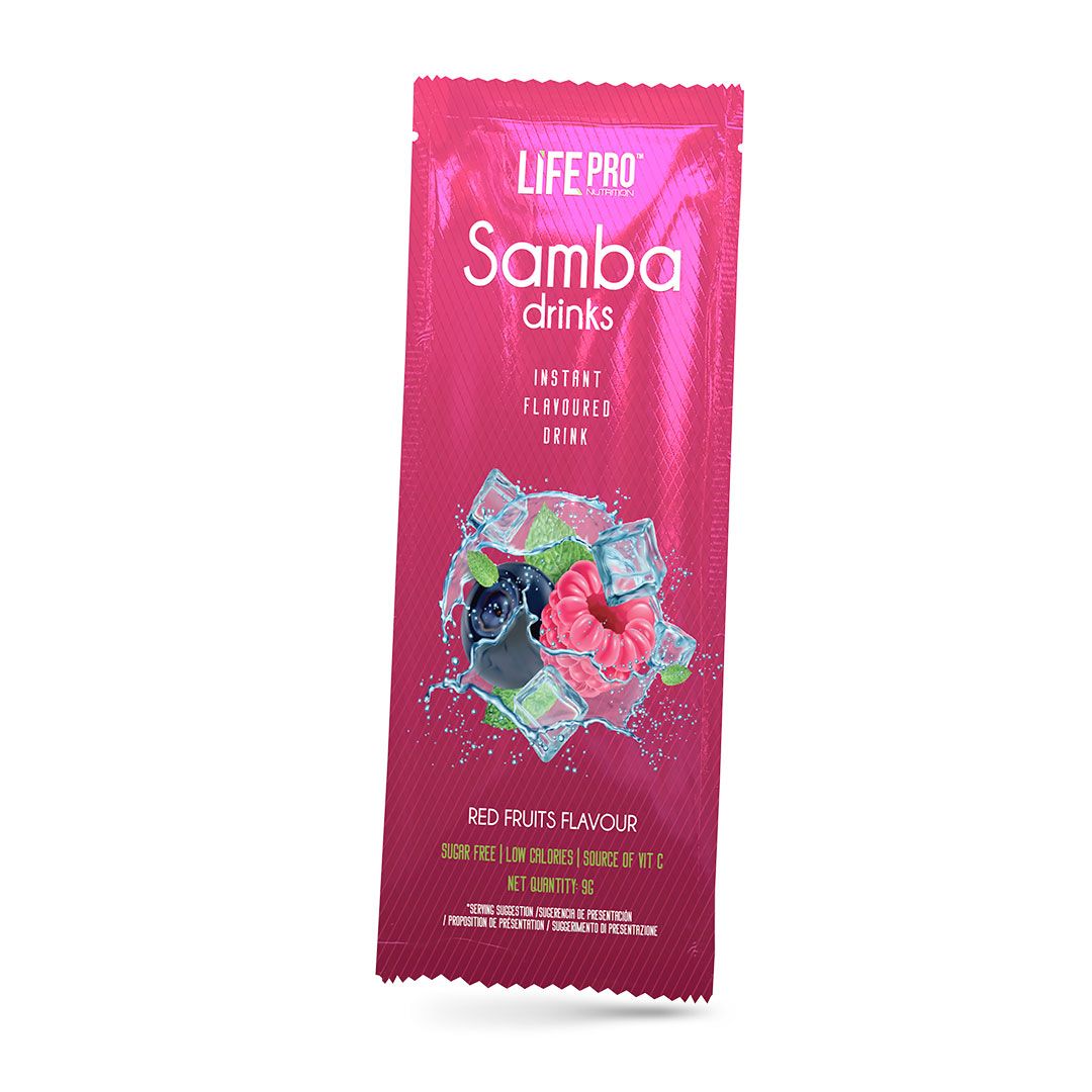 LIFE PRO SAMBA RED FRUITS - 12 Sachets