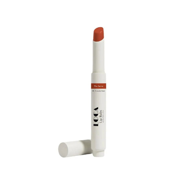 Loca Loca Lip Balm Color 05 The Serve Terracotta Nude