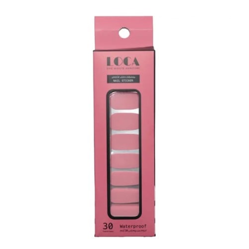 Loca Loca Nail Polish Suger Rush Adhesive Dark Pink