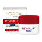 L'Oréal Revitalift Night Cream – Smoothing Facial Moisturizer 50ml