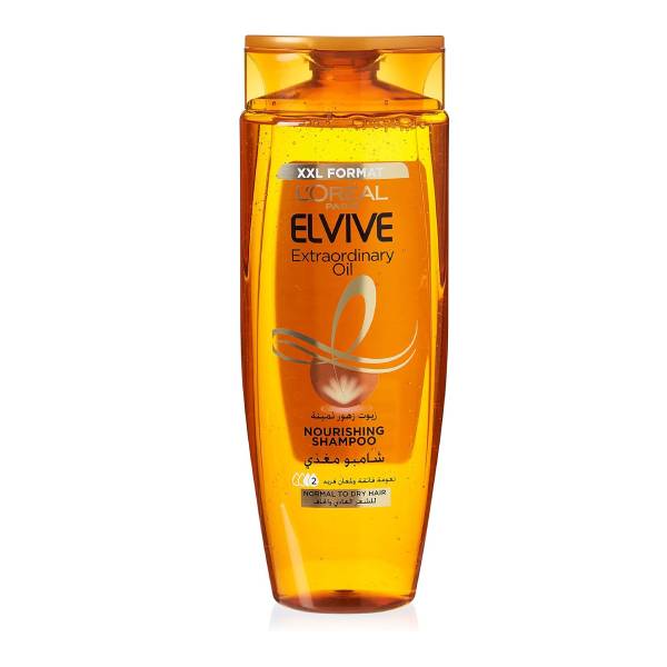 Loreal Loreal Hair Shampoo 600ml Elvive Extraordinary Oil Nourishing for Normal and Dry Hair