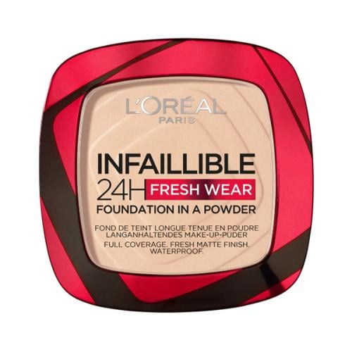 Loreal Makeup Loreal Makeup Powder Foundation Infaillible 24H Fresh Wear 20 Ivory