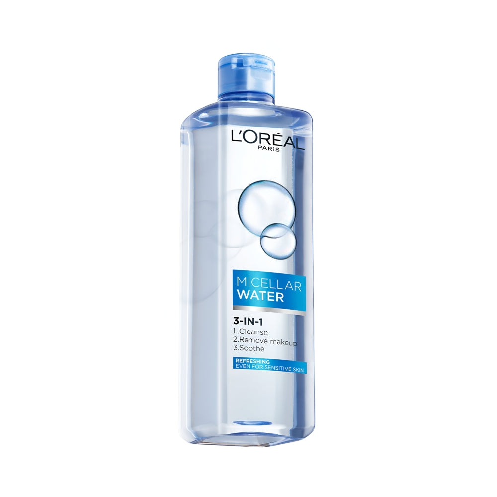 Loreal Loreal Micellar Water Makeup Remover 400ml 3-IN-1 Deeping Cleansing