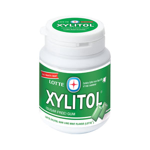 Lotte-Xylitol-Chew-Gum-58g-Sugar-Free-With-Lemon-And-Mint-