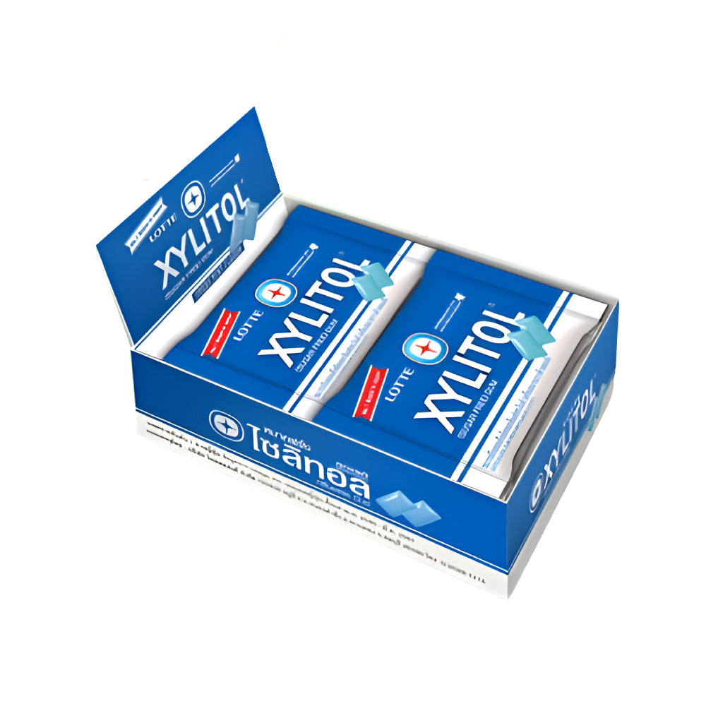 Lotte-Xylitol-Chew-Gum-10pc-x-11gm-Sugar-Free-With-Refreshing-Mint-