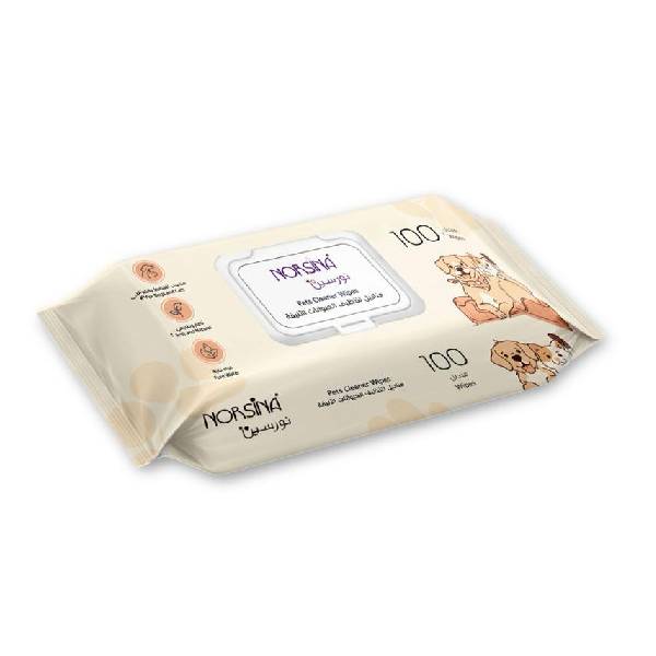 Norsina Norsina Wipes For Cats And Dogs 100Wipes