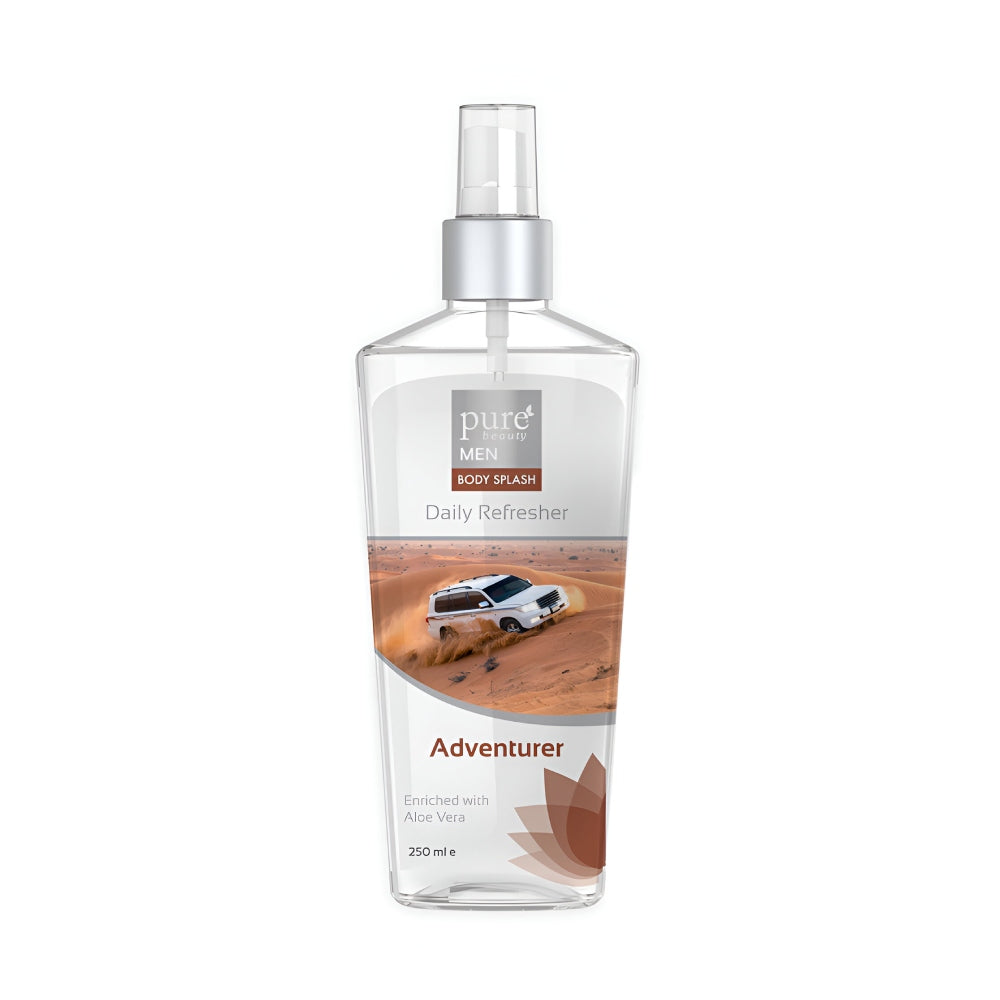 Pure Beauty Body Splash 250ml Men Adventurer