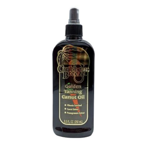Caribbean breeze tanning oil 250ml golden carrot oil