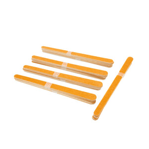 Salon System Nail File 48pc 020 Wood