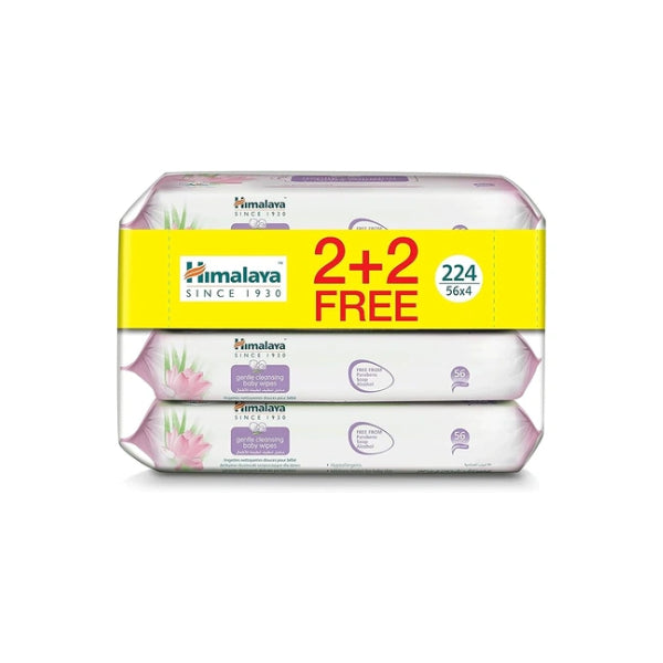 Himalaya Baby Wipes Free Gentle 2+2 v2