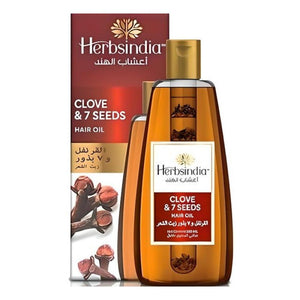 زيت الشعر هيربس إنديا 180 مل قرنفل و 7 بذور