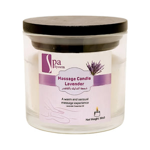 Spa System Massage And Body Candle 90g With Lavender 