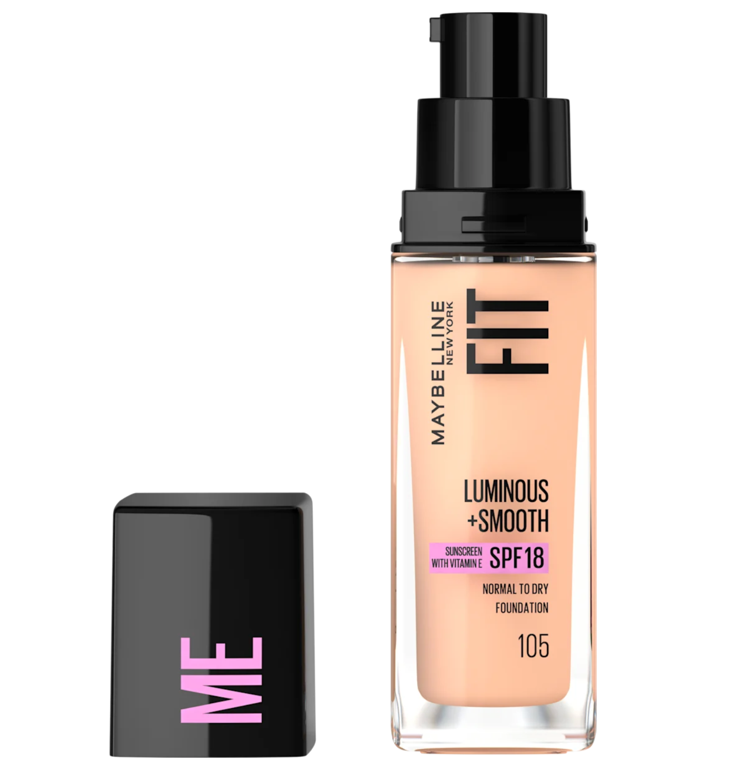 Maybelline Fit Me Matte + Poreless Liquid Foundation - Long-Wear Formula