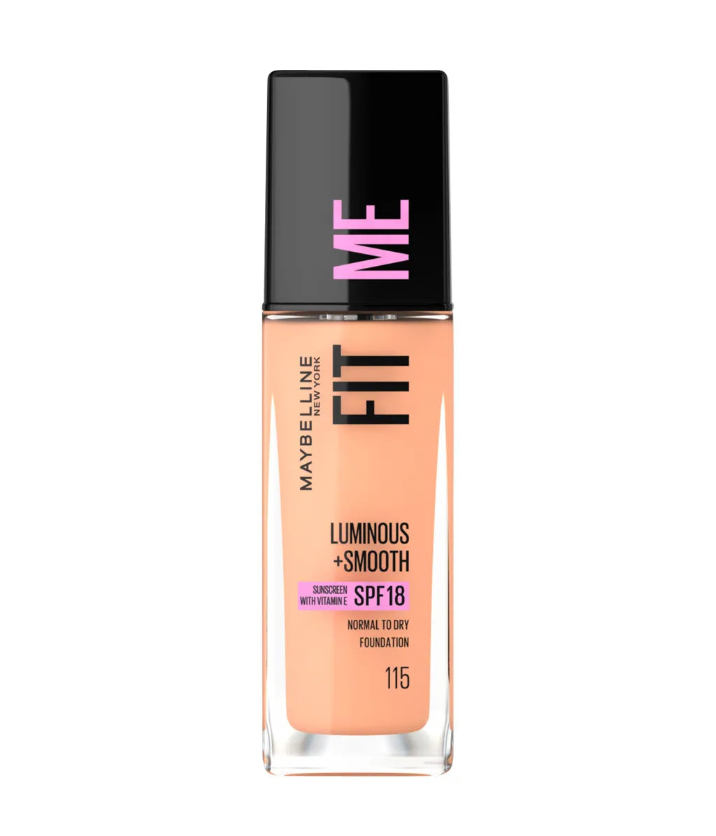 Maybelline Fit Me Matte + Poreless Liquid Foundation - Long-Wear Formula