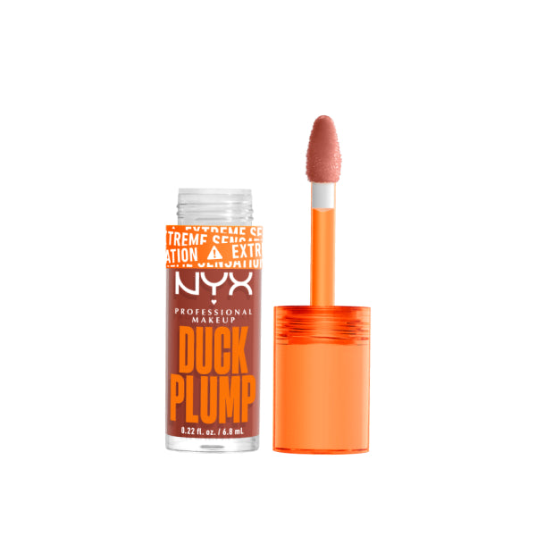 Nyx lip gloss duck plump 05 brown of applause