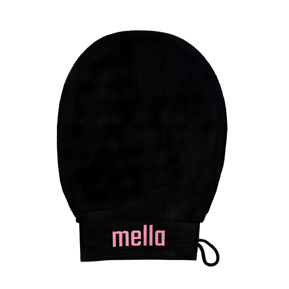 Mella Mella Lufa Gloves LT-B-001 Skin Removal Exfoliating Black
