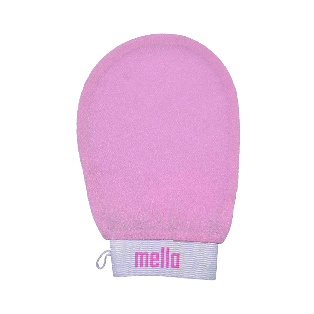 Mella Mella Lufa Gloves Exfoliation For Dead Skin Removal Pink