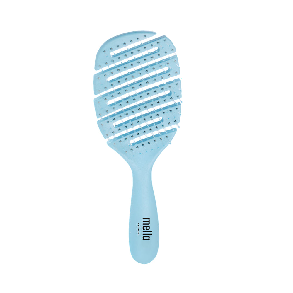 Mella-Hair-Brush-6603-Square-Detangling-Light-Blue-