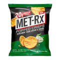 MET-RX - Popped Crisps 20G PROTEIN - Sour Cream Onion 64g
