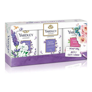 صابون Yardly Bar 100 جرام 2+1 مجانًا