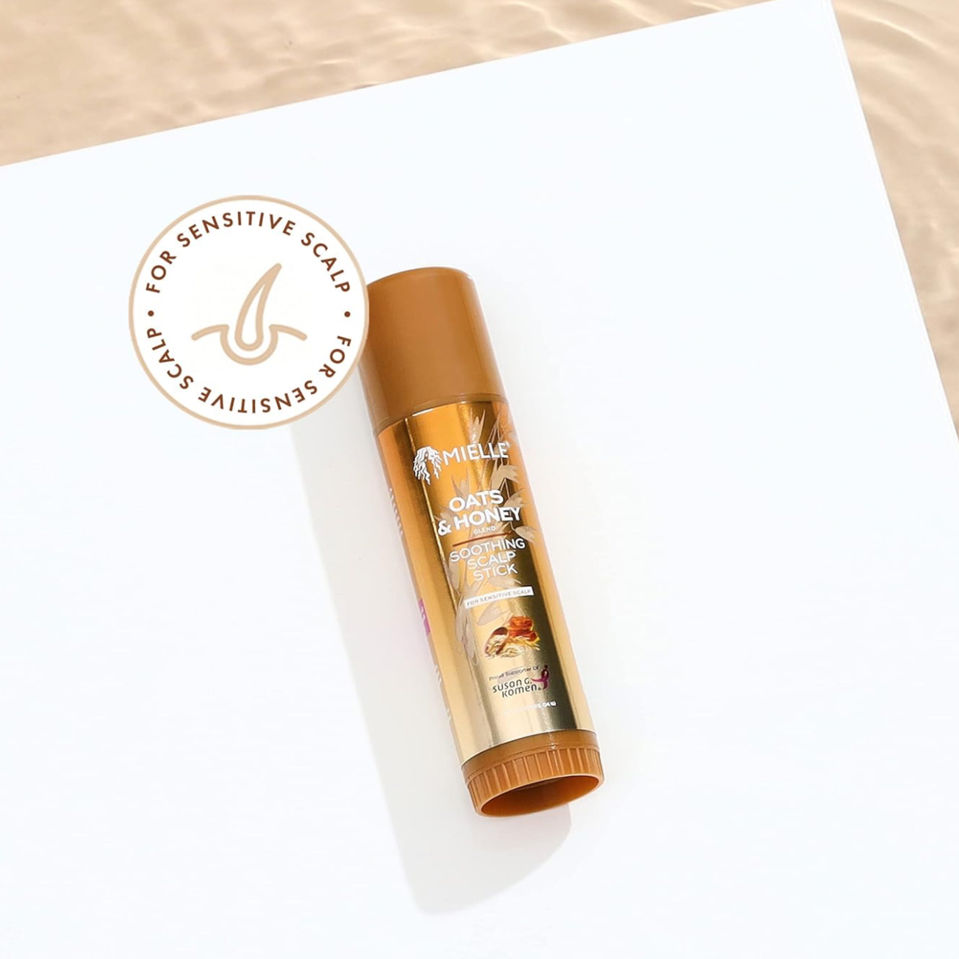 عصا مييل لفروة الرأس 14 غرام لفروة الرأس مع خلاصة الشوفان والعسل