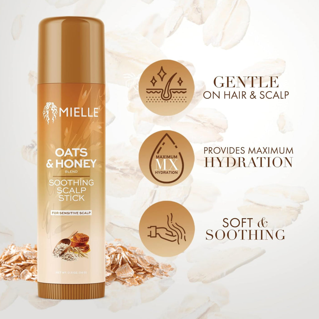Mielle Scalp Stick 14g For Scalp With Oatmeal And Honey Extract