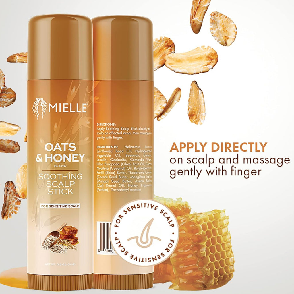 Mielle Scalp Stick 14g For Scalp With Oatmeal And Honey Extract