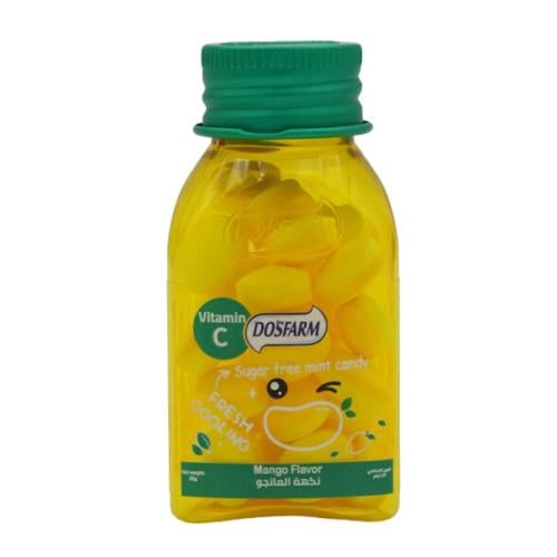 Dosfarm Candy 22g With Vitamin Mango Sugar Free