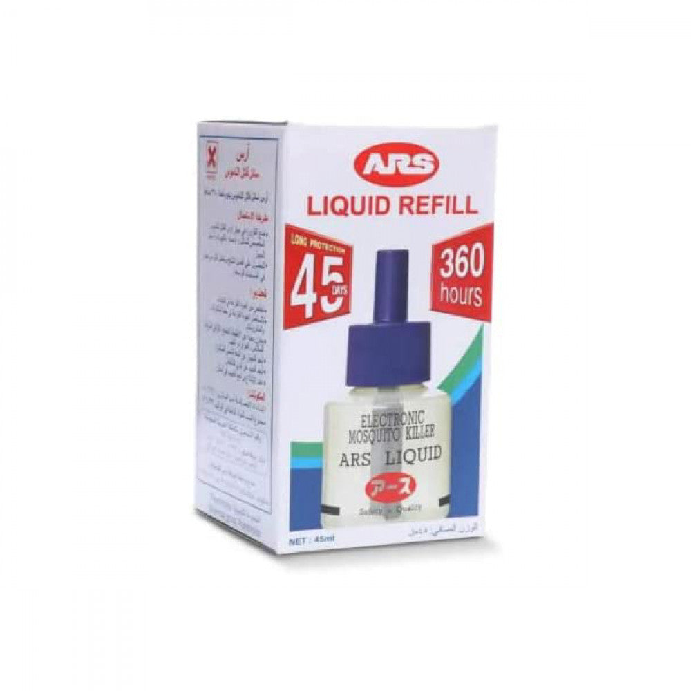 سائل طارد البعوض Ars عبوة إعادة تعبئة 45 مل  360 ساعة 45 يومًا