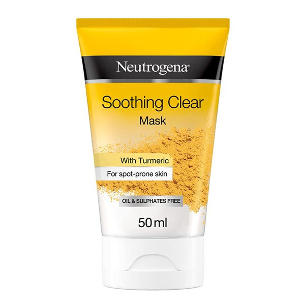 Neutrogena face mask 50ml soothing clear with turmeric