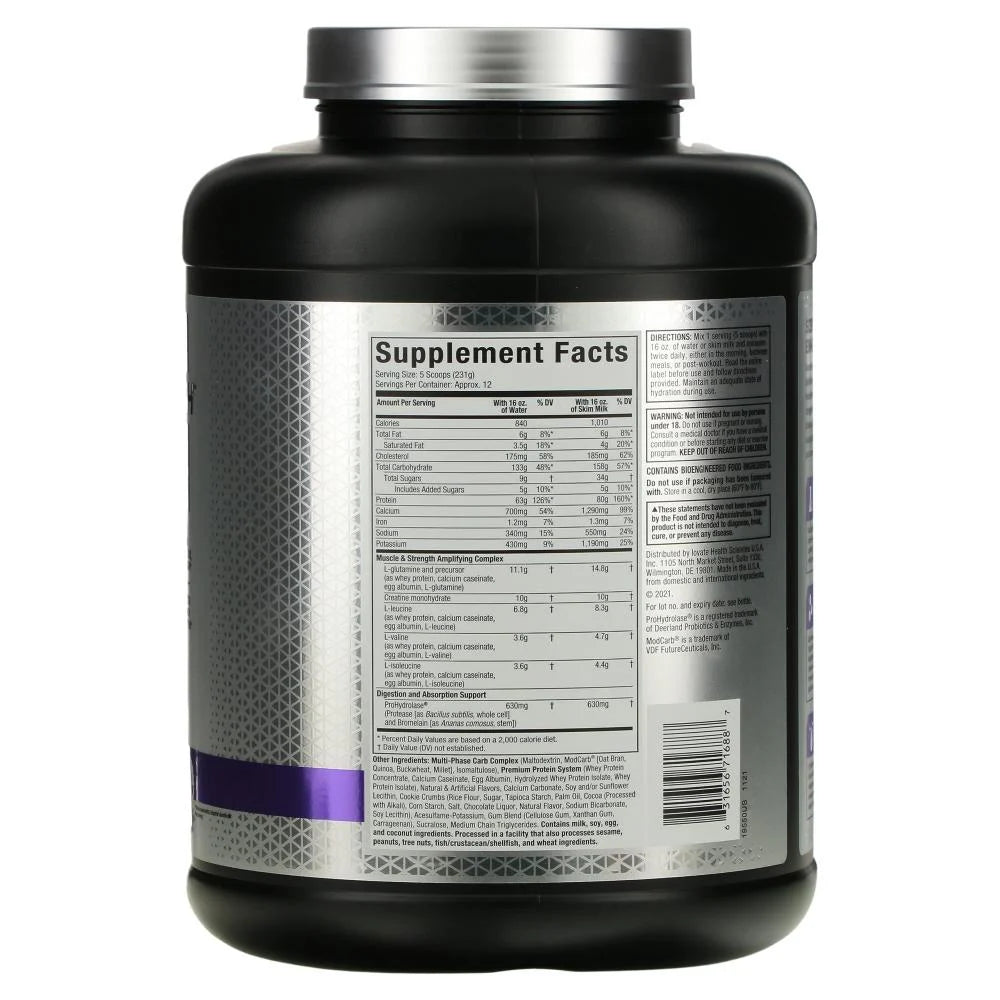 MuscleTech Mass Tech Elite Cookies and Cream 6 LB