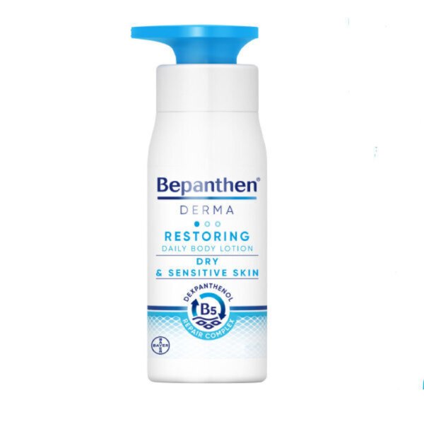 Bepanthen body lotion 400ml derma diary dry & sensitive skin
