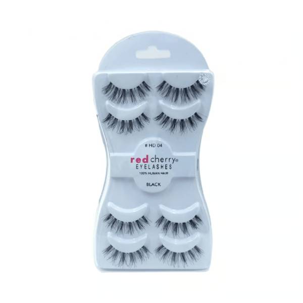 Red cherry eyelashes set #hd04 4 pairs