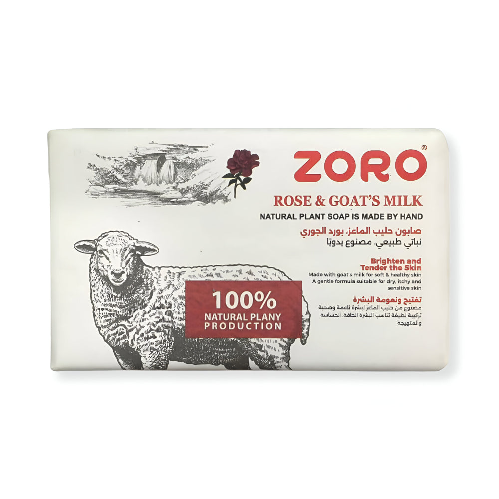 Zoro Bar Soap 248g Goat Milk With Rose