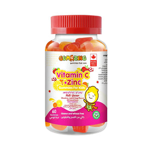 Gumazing Baby Gummies 60 قطعة فيتامين C + زنك