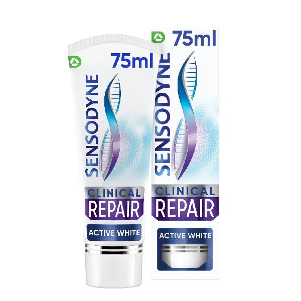 Sensodyne Toothpaste 75ml Clinical Repair Active White