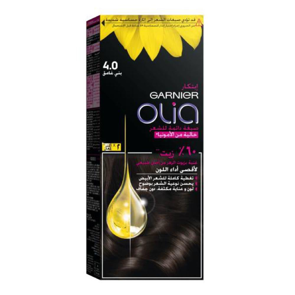 Garnier Ammonia-Free Hair Color Olia 4.0 Dark Brown