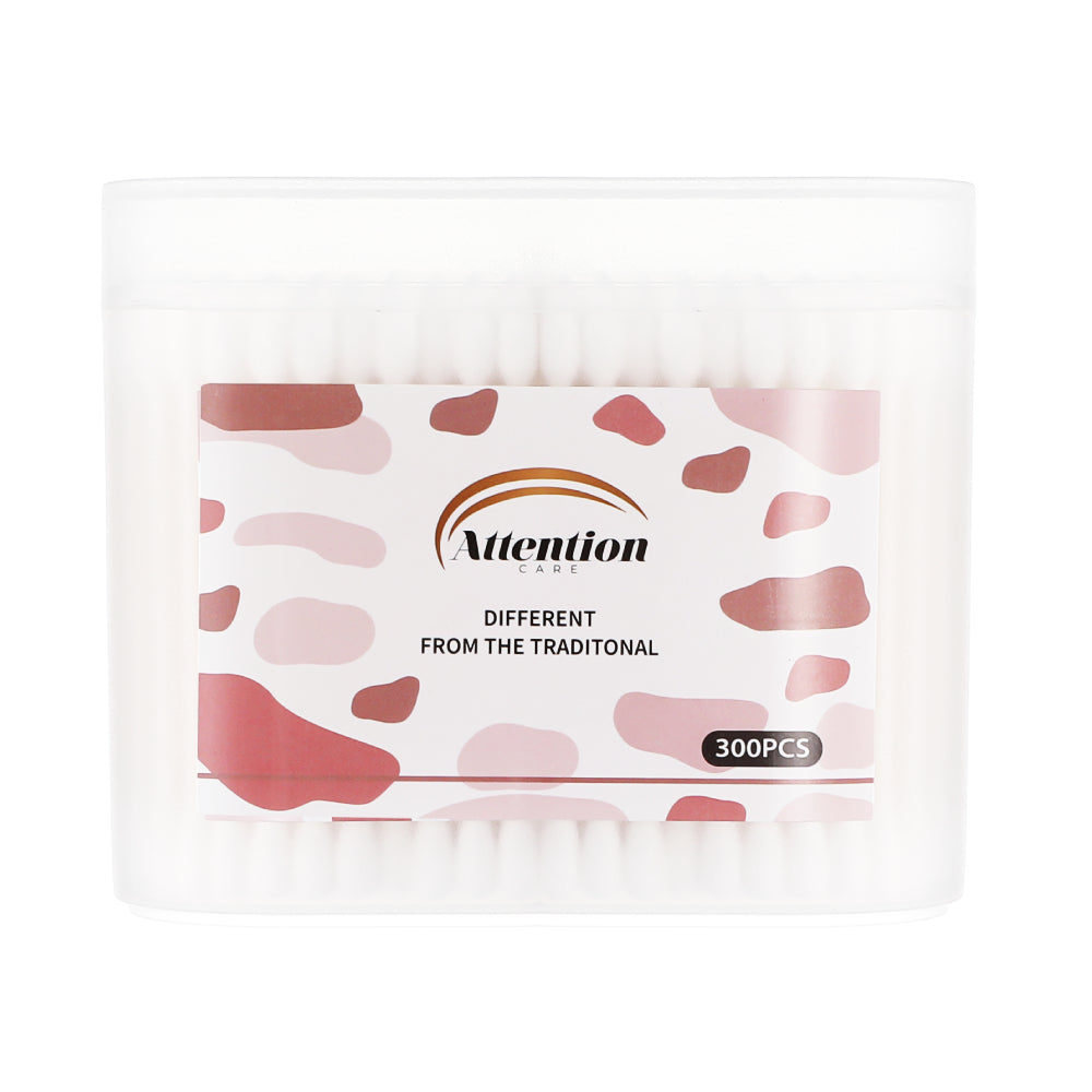 Attention care cotton swabs 300pc att 024 for daily ear cleaning