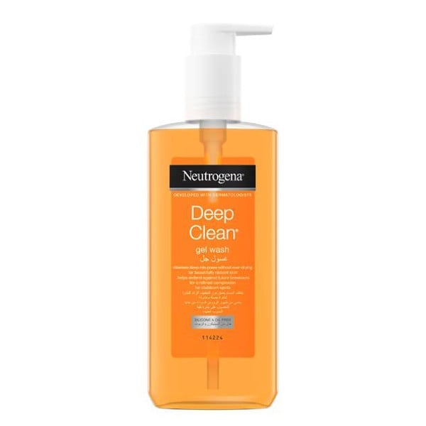 Neutrogena Neutrogena Face Wash 200ml Gel Deep Clean