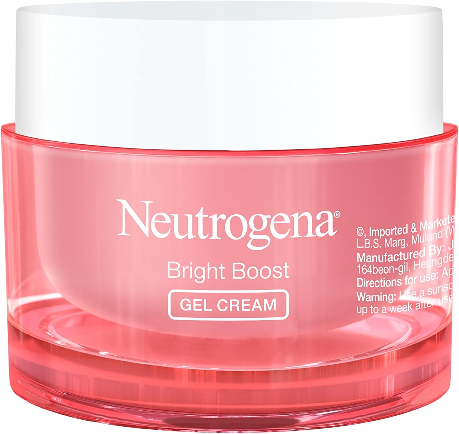 Neutrogena Bright Boost Gel Cream – Brightening Face Moisturizer, 1.7 oz