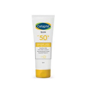 Cetaphil Sun Lotion SPF 50+ واقي شمسي واسع الطيف للبشرة الحساسة