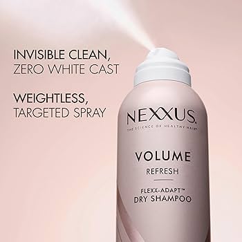 Nexxus Dry Shampoo Refreshing Hair Mist – Oil Absorbing Volumizing Spray